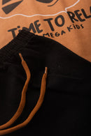 Conjunto Infantil Verão Masculino Time to Relax - Bege