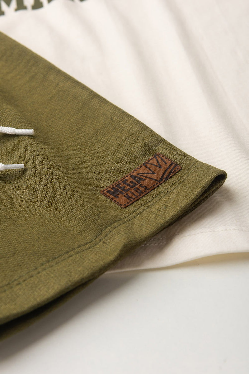 Conjunto Infantil Verão Masculino Manhatam - Off