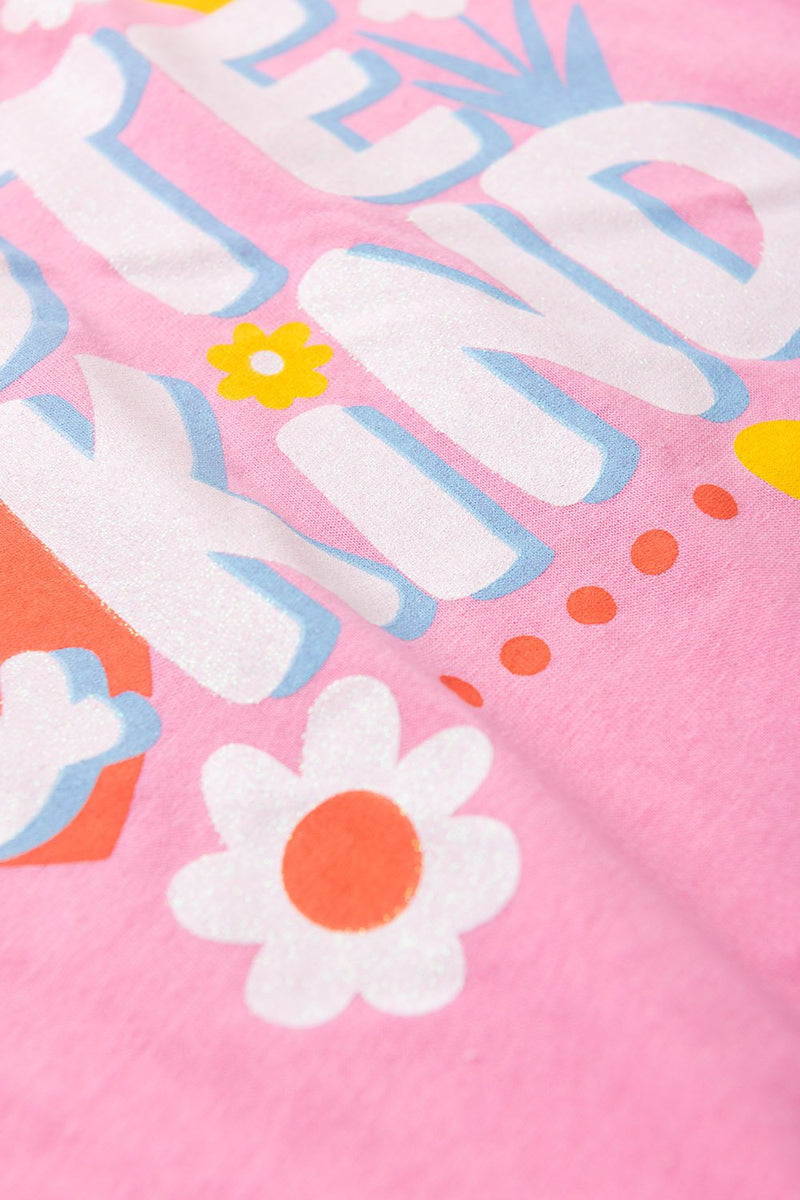 Vestido Infantil Verão Feminino Cute e Kind - Rosa