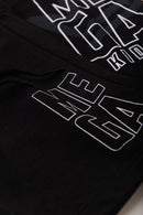 Conjunto Infantil Verão Masculino Mega - Preto