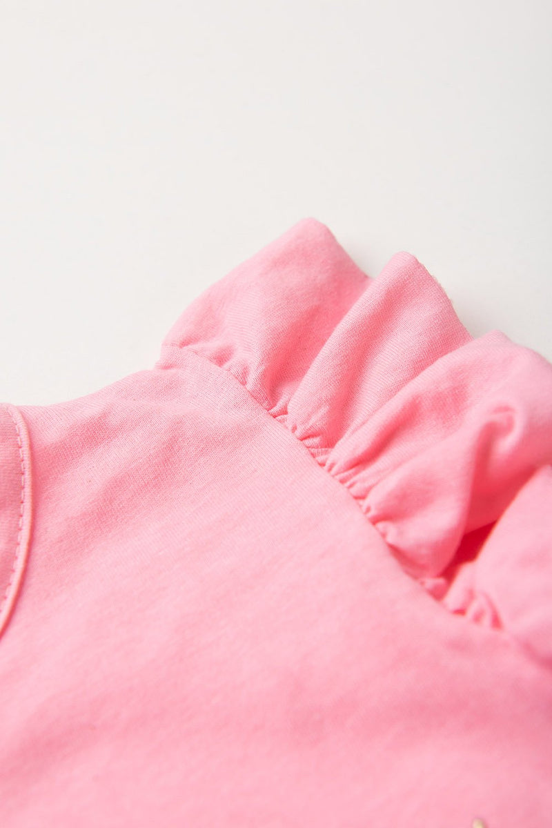 Vestido Infantil Verão Feminino Faella - Rosa