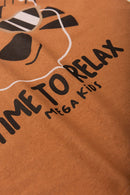 Conjunto Infantil Verão Masculino Time to Relax - Bege