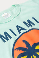 Conjunto Infantil Verão Masculino Miami - Verde