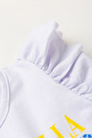 Conjunto Infantil Verão Feminino Farm Limões - Branco