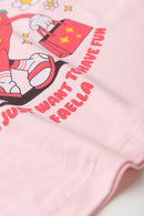 Conjunto Infantil Verão Feminino Moranguinho de Oculos - Rosa