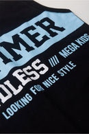 Conjunto Infantil Verão Masculino Regata Summer - Preto