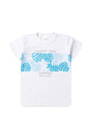 Conjunto Infantil Verão Masculino Holiday Time - Branco