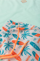 Conjunto Infantil Verão Masculino Camiseta Plaquinha - Verde