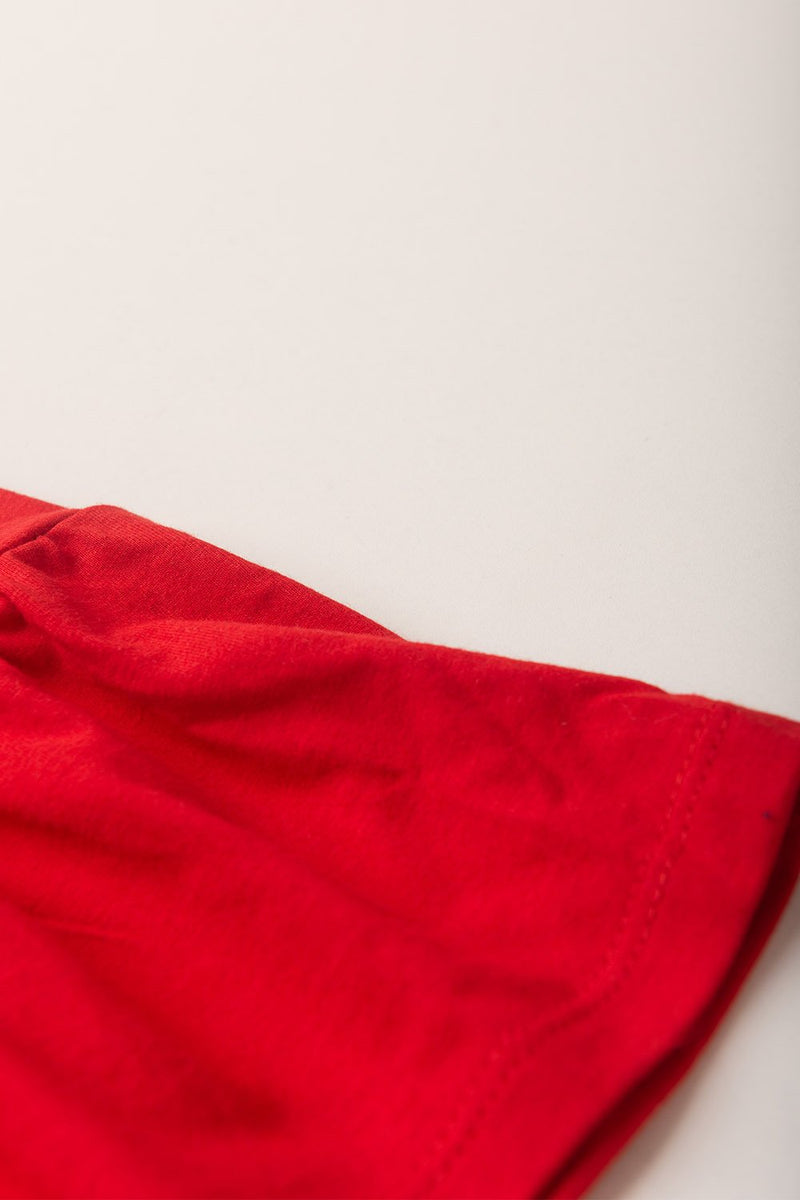 Vestido Infantil Verão Feminino Três Marias - Vermelho