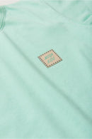 Conjunto Infantil Verão Masculino Camiseta Plaquinha - Verde