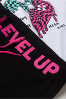 Conjunto Infantil Verão Masculino Level UP - Branco