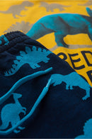 Conjunto Infantil Verão Masculino Incredible World - Mostarda