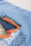 Pijama Infantil Manga Longa Masculino Naruto - Azul