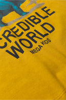 Conjunto Infantil Verão Masculino Incredible World - Mostarda