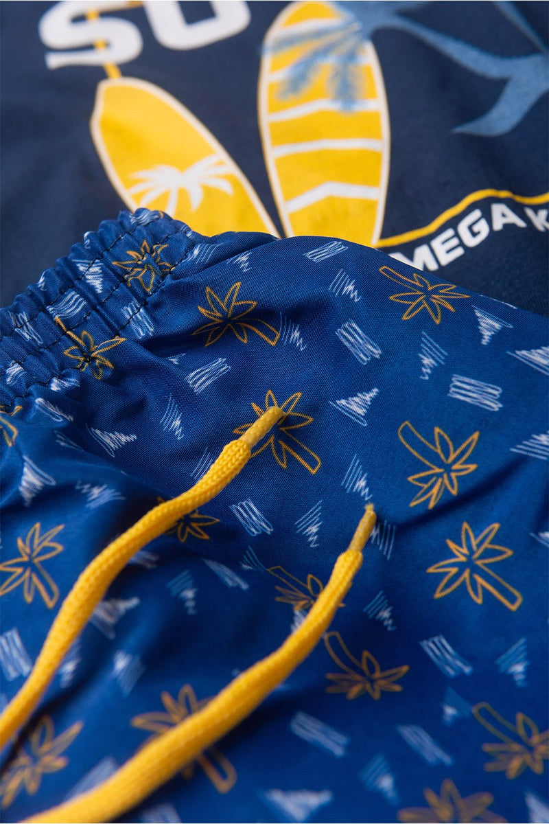 Conjunto Infantil Verão Masculino Surf - Marinho