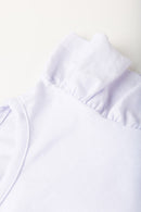 Conjunto Infantil Verão Feminino Sorvete - Branco