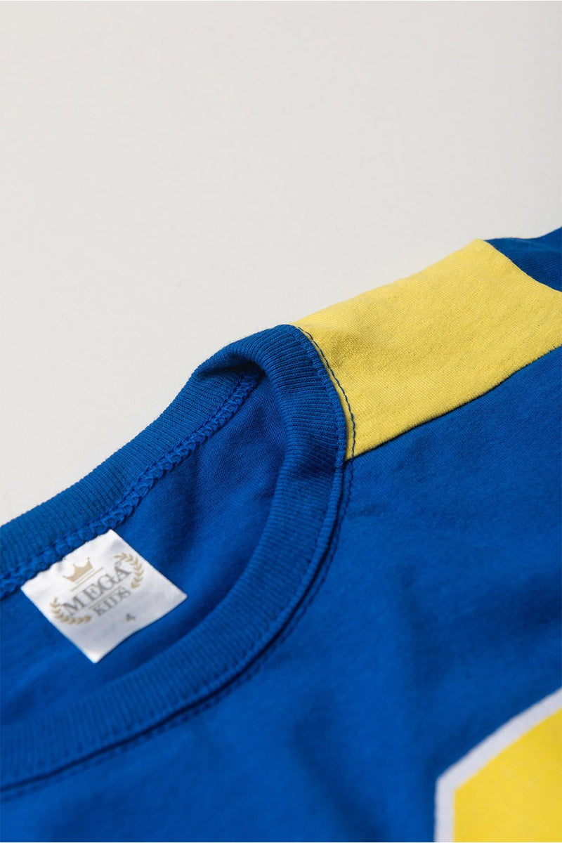 Conjunto Infantil Verão Masculino Mega 30 - Royal