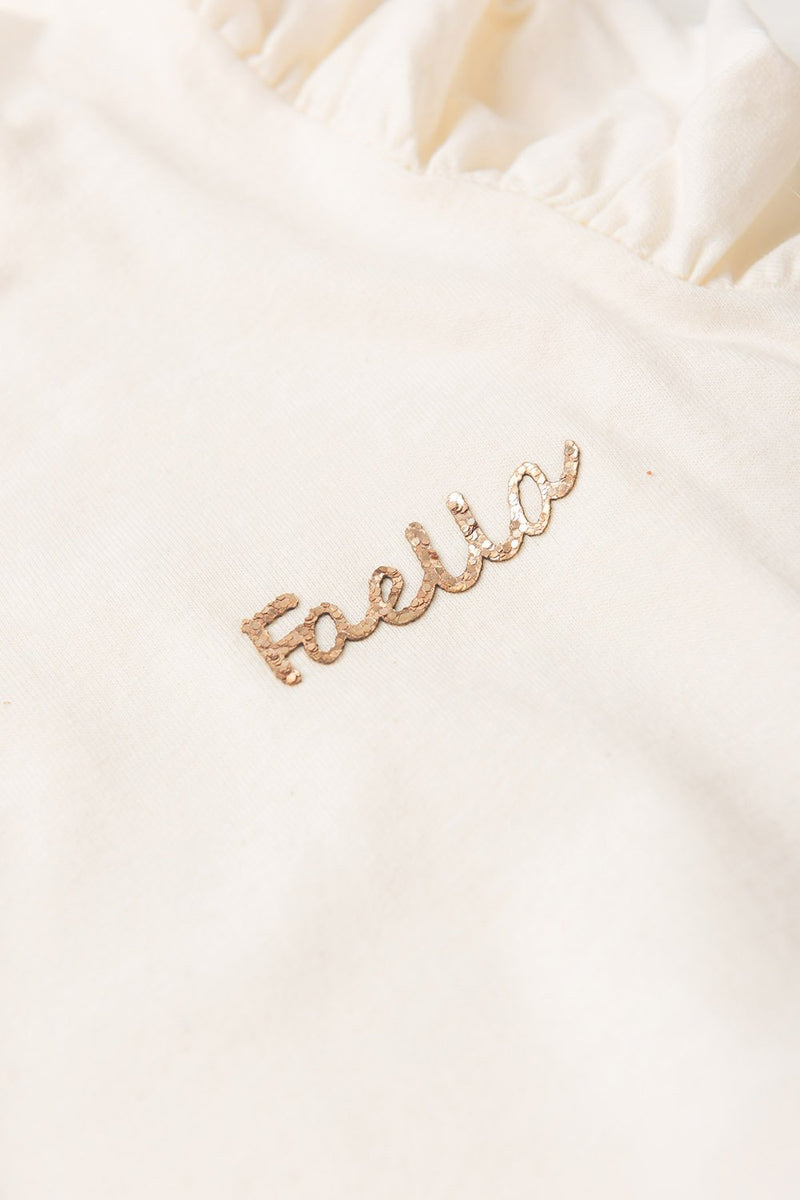 Vestido Infantil Verão Feminino Três Marias - Off White