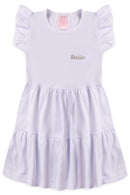 Vestido Infantil Verão Feminino Três Marias - Branco