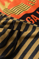 Conjunto Infantil Verão Masculino Por Do Sol - Preto