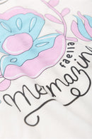 Conjunto Infantil Verão Feminino Concha - Off White