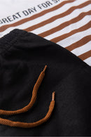 Conjunto Infantil Verão Masculino Great Day - Branco