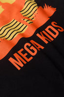 Conjunto Infantil Verão Masculino Por Do Sol - Preto