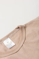 Conjunto Infantil Verão Masculino Recortes - Bege