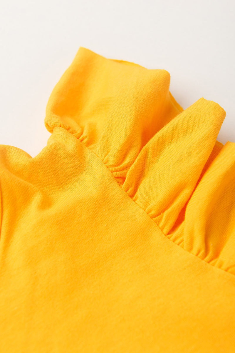 Vestido Infantil Verão Feminino Faella - Amarelo