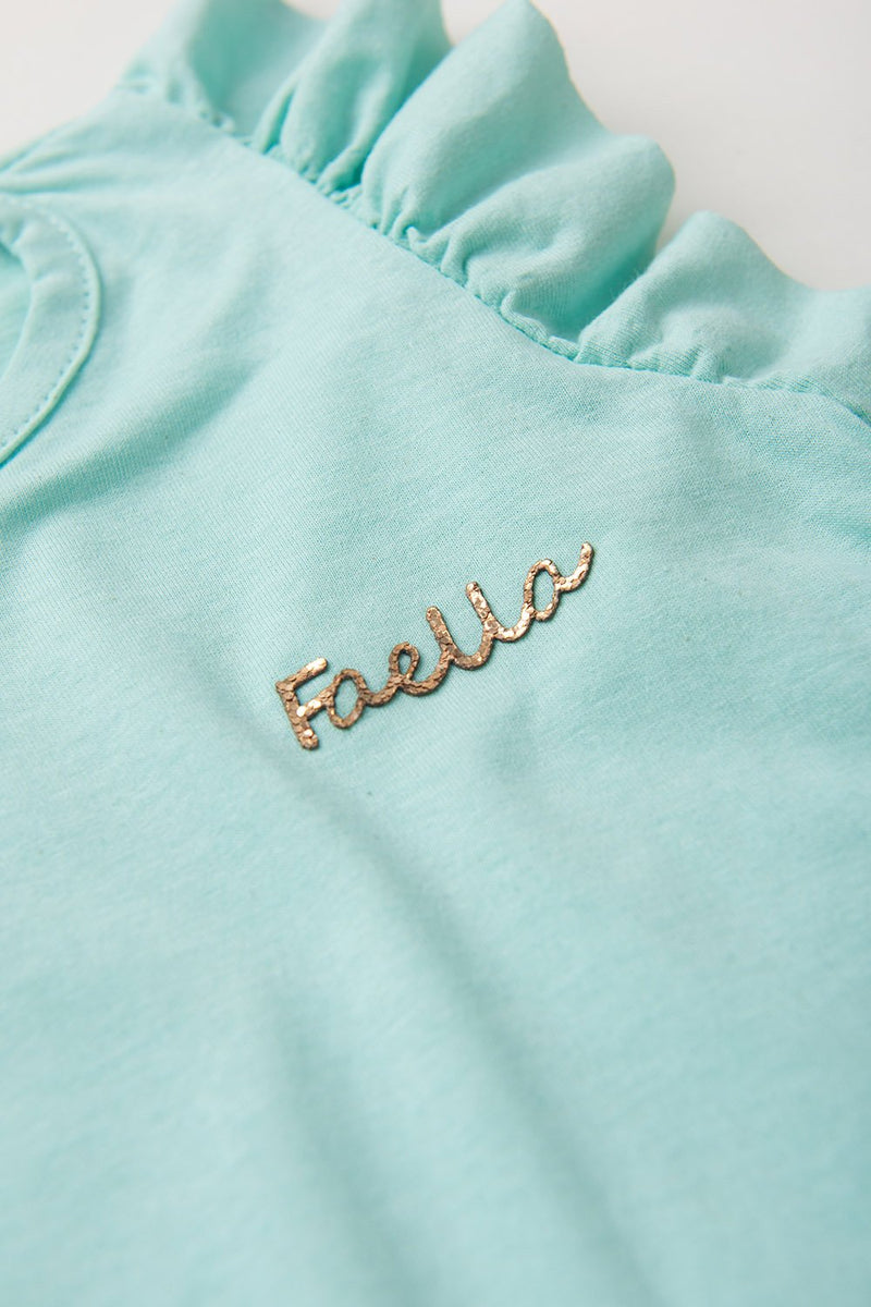 Vestido Infantil Verão Feminino Faella - Verde