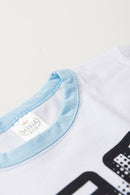 Pijama Infantil Manga Longa Masculino Game - Branco