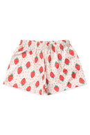 Conjunto Infantil Pijama Verão Feminino Moranguinhos - Chiclete