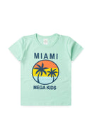 Conjunto Infantil Verão Masculino Miami - Verde