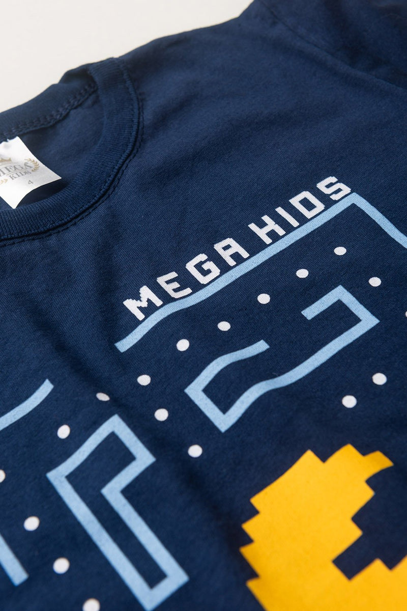 Conjunto Infantil Verão Masculino Play PacMan - Marinho