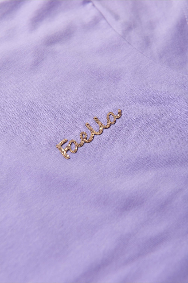 Conjunto Infantil Verão Feminino Pantalona Faella Florido - Lilás