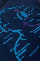 Conjunto Infantil Verão Masculino Menino de Fone - Marinho