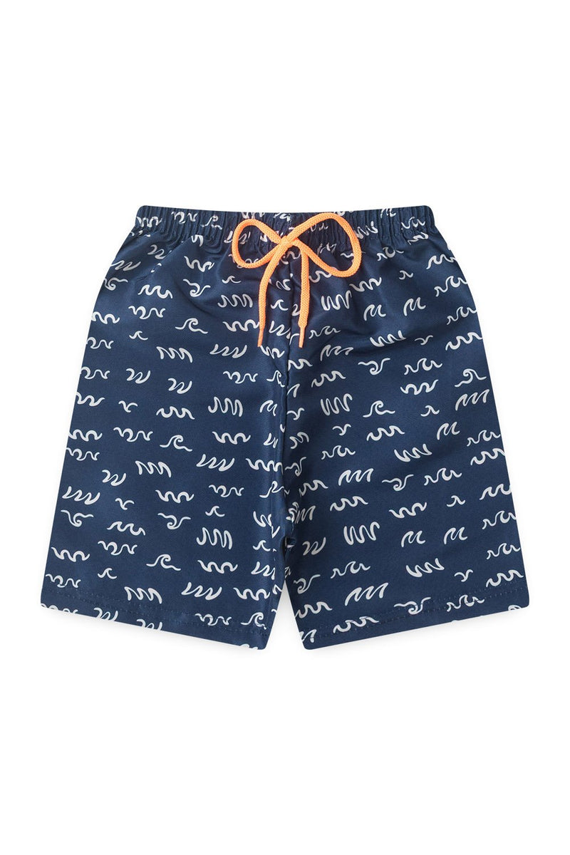 Conjunto Infantil Verão Masculino Surf Club - Mescla