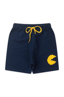 Conjunto Infantil Verão Masculino Play PacMan - Marinho