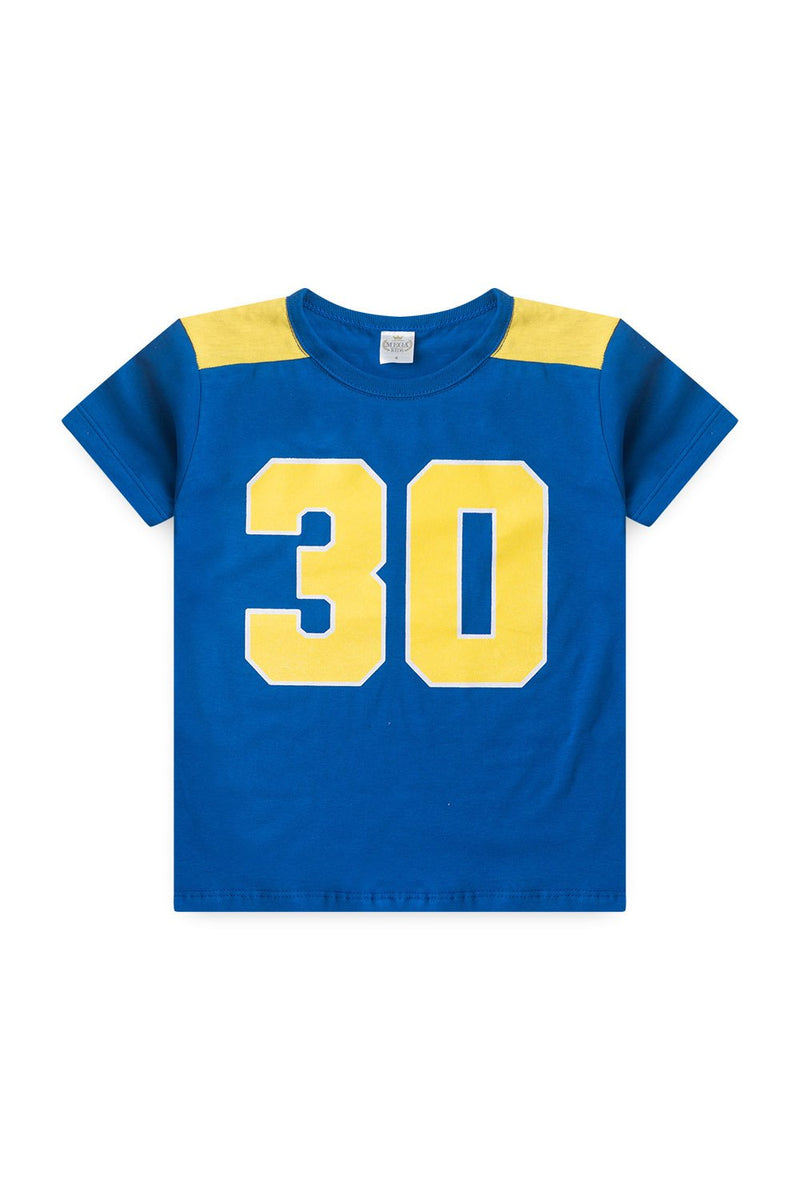 Conjunto Infantil Verão Masculino Mega 30 - Royal