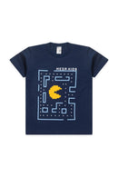 Conjunto Infantil Verão Masculino Play PacMan - Marinho