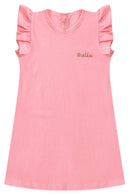Vestido Infantil Verão Feminino Faella - Rosa