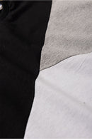 Conjunto Infantil Verão Masculino Recortes - Preto