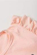 Conjunto Infantil Verão Feminino Summer Day Happy - Salmão