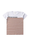 Conjunto Infantil Verão Masculino Great Day - Branco