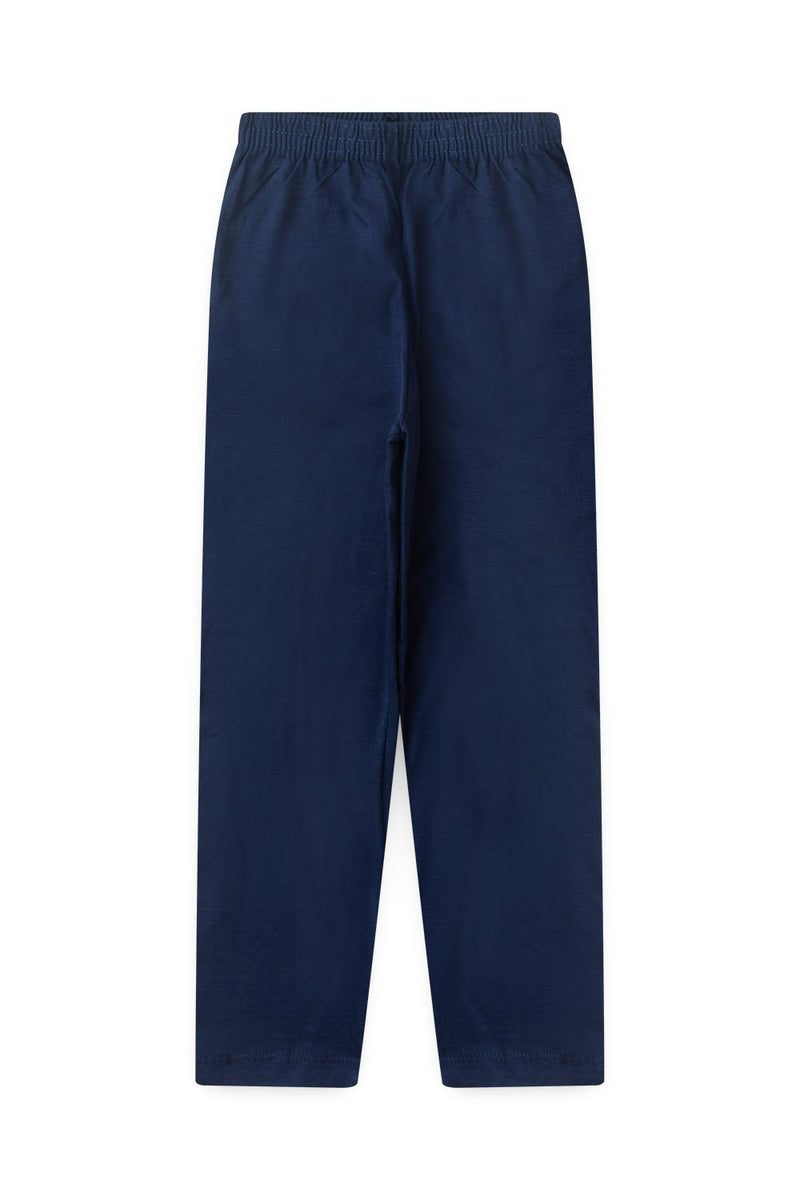 Pijama Infantil Manga Longa Masculino Vintage - Azul