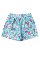 Conjunto Infantil Verão Feminino Regata Summer - Laranja
