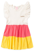 Vestido Infantil Verão Feminino Três Marias - Off White