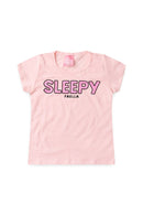 Conjunto Infantil Pijama Verão Feminino Sleepy - Rosa