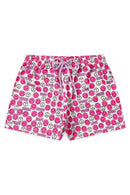 Conjunto Cropped Infantil Verão Feminino Good Vibes - Off White