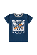 Pijama Infantil Verão Masculino Planeta - Mescla